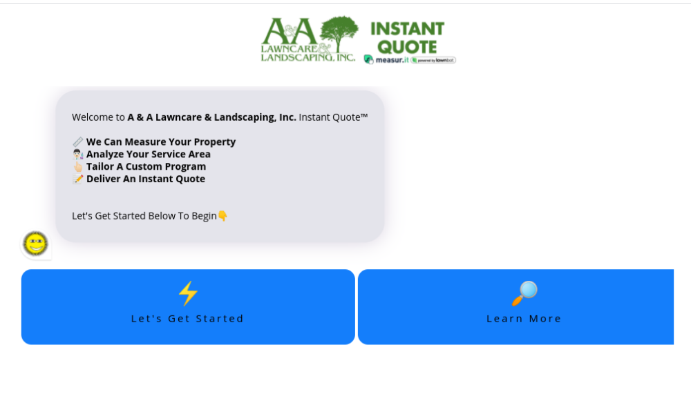 You Can Now Get Instant Quotes Online From A&A… | A&A Lawn Care